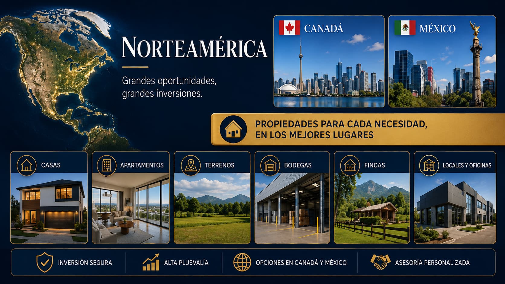 Promoción y venta de propiedades